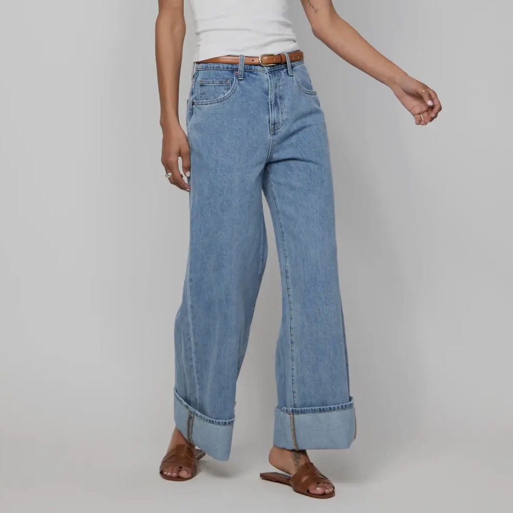 Oliver Logan | Parker Baggy Cuffed Wide-Leg | 100% Recycled Cotton AuthenticJean - Picture 12 of 14
